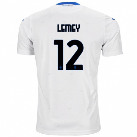 Kandiny Herren Diede Lemey #12 Weiß Auswärtstrikot Trikot 2024/25 T-Shirt