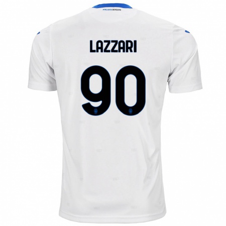 Kandiny Herren Ilaria Lazzari #90 Weiß Auswärtstrikot Trikot 2024/25 T-Shirt