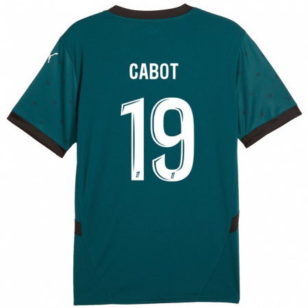 Kandiny Herren Jimmy Cabot #19 Dunkelgrün Auswärtstrikot Trikot 2024/25 T-Shirt