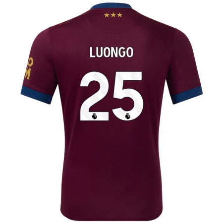 Kandiny Herren Massimo Luongo #25 Braun Auswärtstrikot Trikot 2024/25 T-Shirt