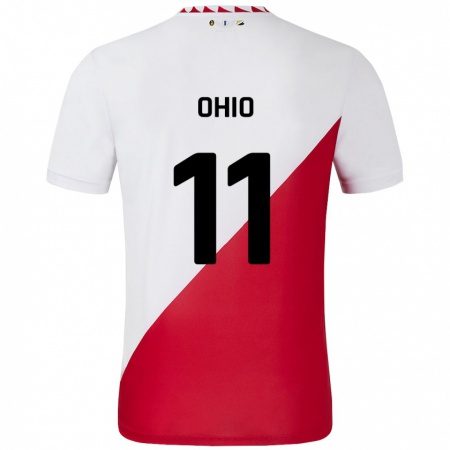 Kandiny Damen Noah Ohio #11 Weiß Rot Heimtrikot Trikot 2024/25 T-Shirt