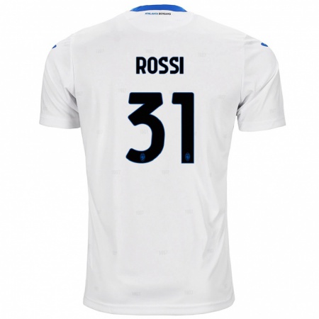 Kandiny Damen Francesco Rossi #31 Weiß Auswärtstrikot Trikot 2024/25 T-Shirt