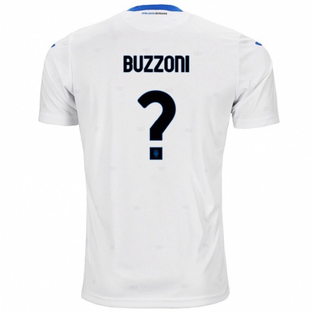 Kandiny Damen Giorgio Buzzoni #0 Weiß Auswärtstrikot Trikot 2024/25 T-Shirt