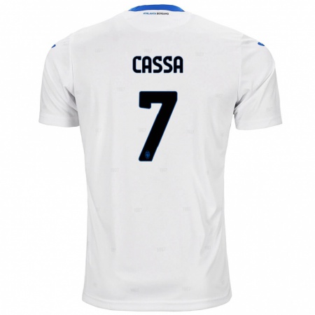 Kandiny Damen Federico Cassa #7 Weiß Auswärtstrikot Trikot 2024/25 T-Shirt