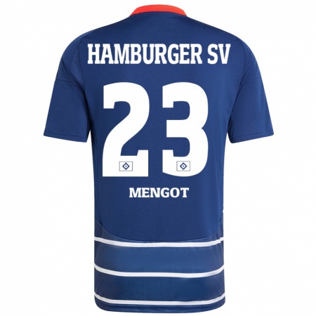 Kandiny Damen Ayukayoh Mengot #23 Dunkelblau Auswärtstrikot Trikot 2024/25 T-Shirt