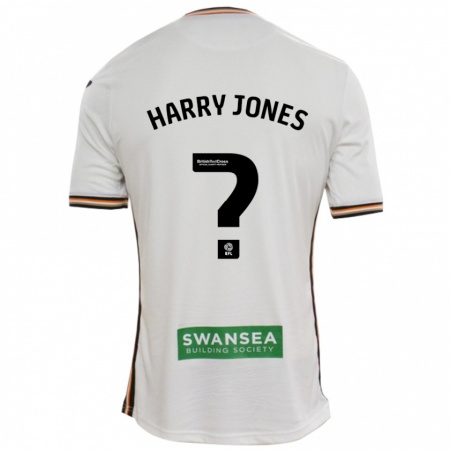 Kandiny Kinder Harry Jones #0 Rot Weiß Heimtrikot Trikot 2024/25 T-Shirt