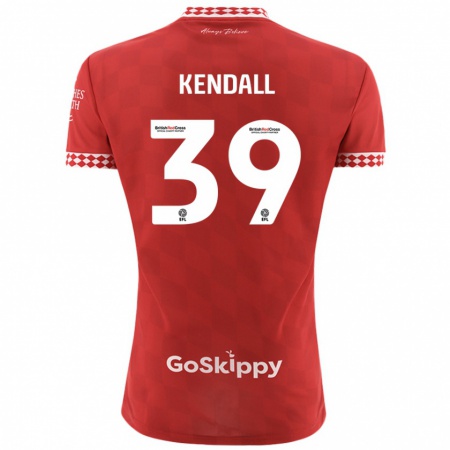 Kandiny Kinder Maya Kendall #39 Rot Heimtrikot Trikot 2024/25 T-Shirt