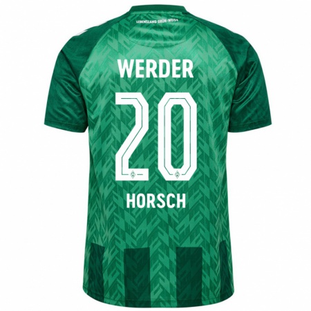 Kandiny Kinder Jonas Horsch #20 Grün Heimtrikot Trikot 2024/25 T-Shirt