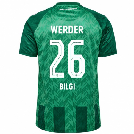 Kandiny Kinder Süleyman Bilgi #26 Grün Heimtrikot Trikot 2024/25 T-Shirt