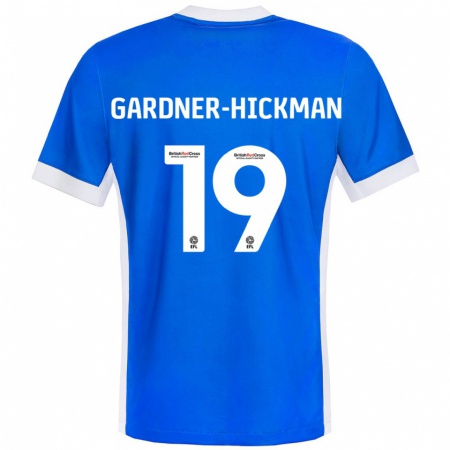 Kandiny Kinder Taylor Gardner-Hickman #19 Blau Weiß Heimtrikot Trikot 2024/25 T-Shirt