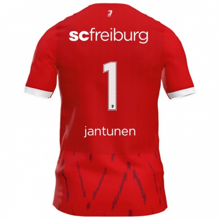 Kandiny Kinder Jaaso Jantunen #1 Rot Heimtrikot Trikot 2024/25 T-Shirt