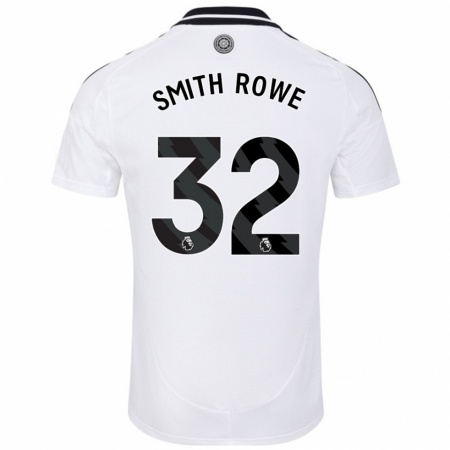 Kandiny Kinder Emile Smith Rowe #32 Weiß Heimtrikot Trikot 2024/25 T-Shirt