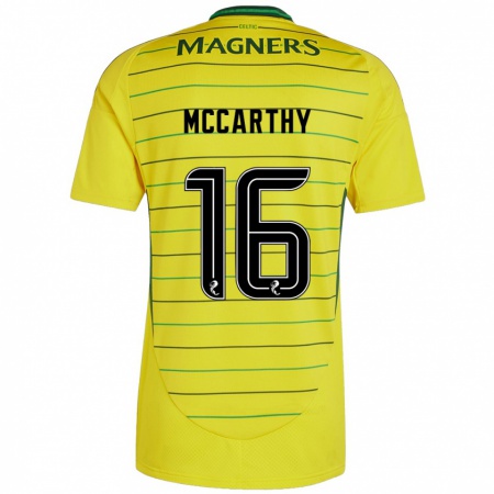 Kandiny Kinder James Mccarthy #16 Gelb Auswärtstrikot Trikot 2024/25 T-Shirt