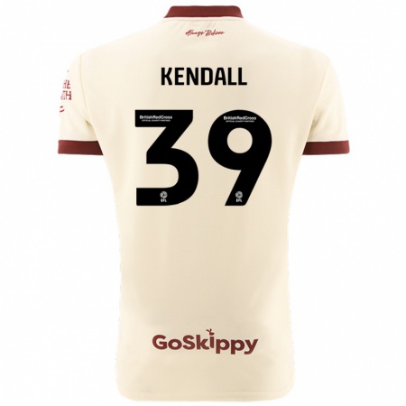 Kandiny Kinder Maya Kendall #39 Cremeweiß Auswärtstrikot Trikot 2024/25 T-Shirt