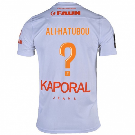 Kandiny Kinder Fayad Ali-Hatubou #0 Weiß Auswärtstrikot Trikot 2024/25 T-Shirt