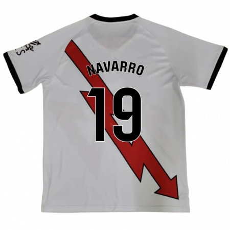 Kandiny Kinder Manu Navarro #19 Rot Auswärtstrikot Trikot 2024/25 T-Shirt