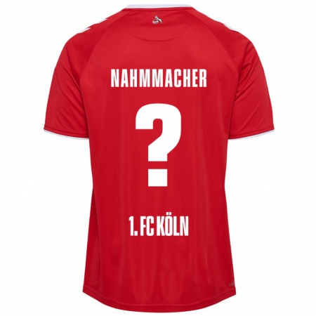 Kandiny Kinder Emil Nahmmacher #0 Rot Weiß Auswärtstrikot Trikot 2024/25 T-Shirt