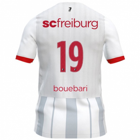 Kandiny Kinder Franci Bouebari #19 Weiß Grau Auswärtstrikot Trikot 2024/25 T-Shirt