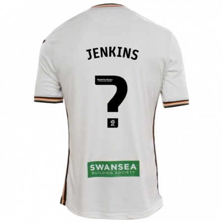 Kandiny Herren Kian Jenkins #0 Rot Weiß Heimtrikot Trikot 2024/25 T-Shirt