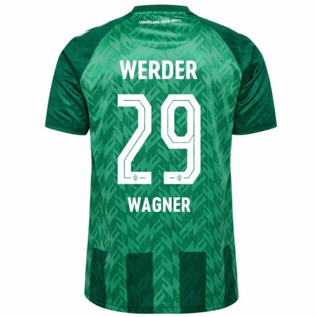 Kandiny Herren Paul Wagner #29 Grün Heimtrikot Trikot 2024/25 T-Shirt