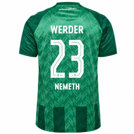 Kandiny Herren Hanna Németh #23 Grün Heimtrikot Trikot 2024/25 T-Shirt