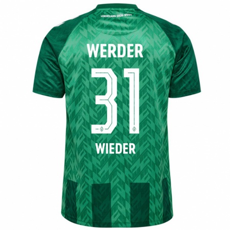 Kandiny Herren Verena Wieder #31 Grün Heimtrikot Trikot 2024/25 T-Shirt