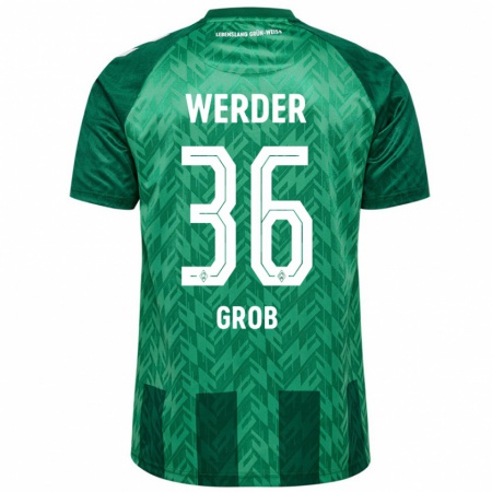 Kandiny Herren Christian Groß #36 Grün Heimtrikot Trikot 2024/25 T-Shirt