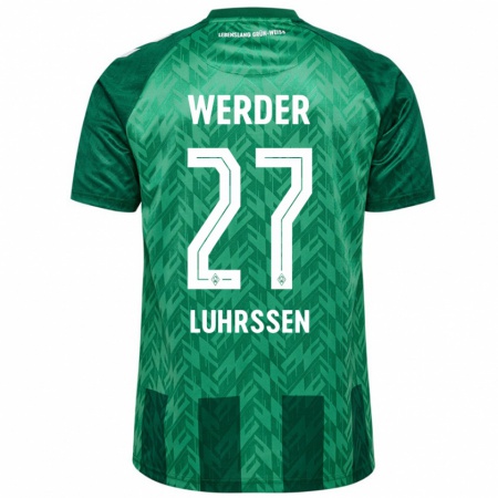 Kandiny Herren Nina Luhrssen #27 Grün Heimtrikot Trikot 2024/25 T-Shirt