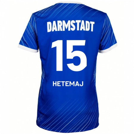 Kandiny Herren Gentrit Hetemaj #15 Blau Weiß Heimtrikot Trikot 2024/25 T-Shirt