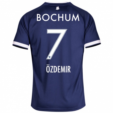 Kandiny Herren Tolga Özdemir #7 Dunkelblau Heimtrikot Trikot 2024/25 T-Shirt