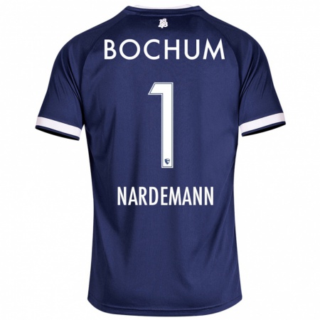 Kandiny Herren Kari Närdemann #1 Dunkelblau Heimtrikot Trikot 2024/25 T-Shirt