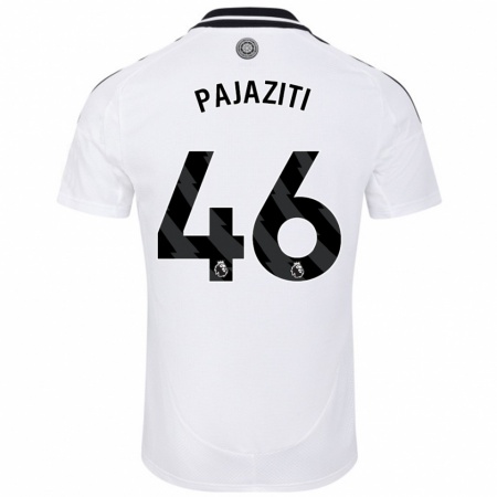 Kandiny Herren Adrion Pajaziti #46 Weiß Heimtrikot Trikot 2024/25 T-Shirt