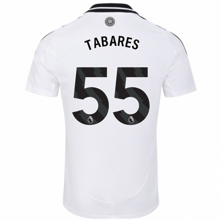 Kandiny Herren Samuel Tabares #55 Weiß Heimtrikot Trikot 2024/25 T-Shirt