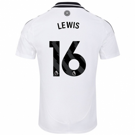 Kandiny Herren Milla Lewis #16 Weiß Heimtrikot Trikot 2024/25 T-Shirt