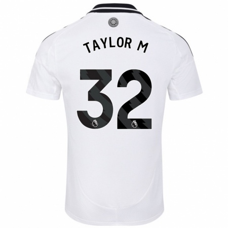 Kandiny Herren Belle Taylor-M #32 Weiß Heimtrikot Trikot 2024/25 T-Shirt