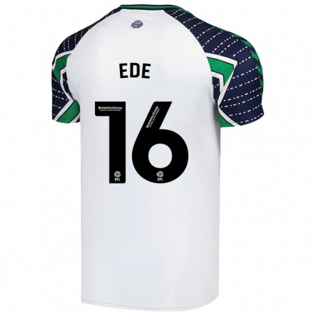 Kandiny Herren Grace Ede #16 Weiß Auswärtstrikot Trikot 2024/25 T-Shirt