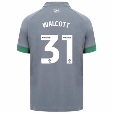 Kandiny Herren Malachi Fagan-Walcott #31 Dunkelgrau Auswärtstrikot Trikot 2024/25 T-Shirt