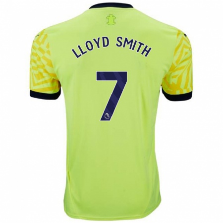 Kandiny Herren Lexi Lloyd-Smith #7 Gelb Auswärtstrikot Trikot 2024/25 T-Shirt