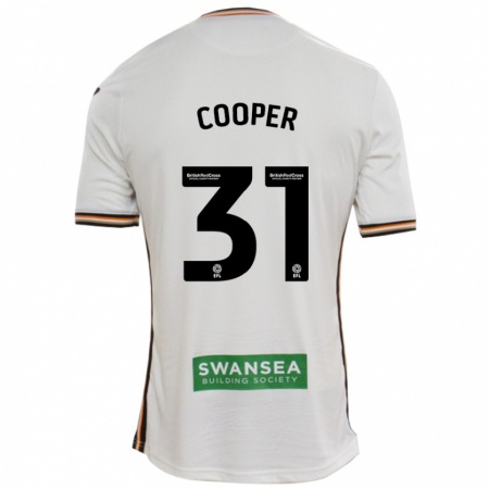 Kandiny Damen Oliver Cooper #31 Rot Weiß Heimtrikot Trikot 2024/25 T-Shirt