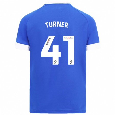 Kandiny Damen Matthew Turner #41 Himmelblau Heimtrikot Trikot 2024/25 T-Shirt