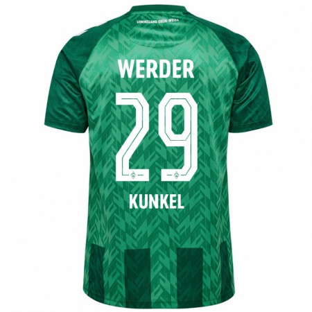 Kandiny Damen Melina Kunkel #29 Grün Heimtrikot Trikot 2024/25 T-Shirt