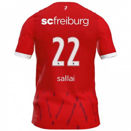 Kandiny Damen Roland Sallai #22 Rot Heimtrikot Trikot 2024/25 T-Shirt