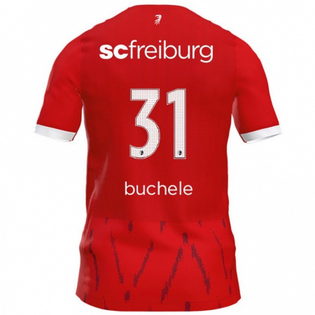 Kandiny Damen Mia Büchele #31 Rot Heimtrikot Trikot 2024/25 T-Shirt