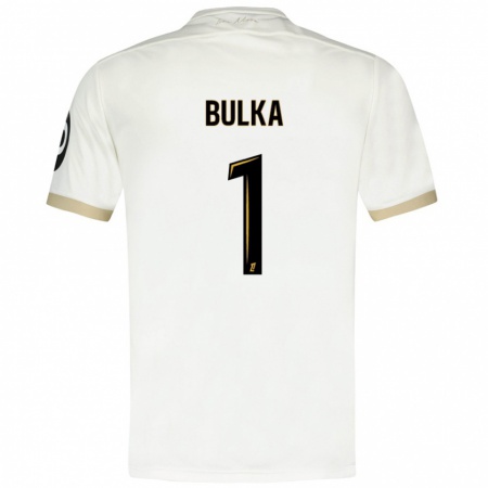 Kandiny Damen Marcin Bulka #1 Weißgold Auswärtstrikot Trikot 2024/25 T-Shirt