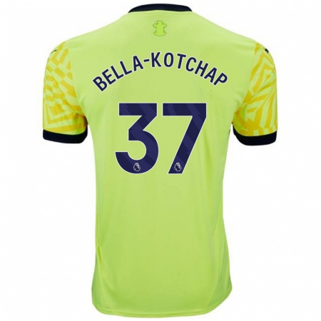 Kandiny Damen Armel Bella-Kotchap #37 Gelb Auswärtstrikot Trikot 2024/25 T-Shirt