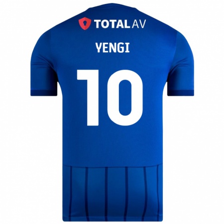 Kandiny Kinder Kusini Yengi #10 Blau Heimtrikot Trikot 2024/25 T-Shirt