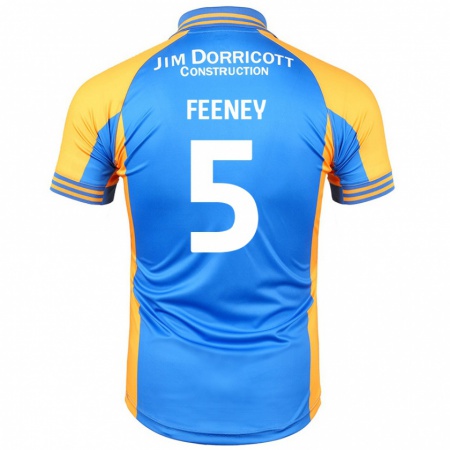 Kandiny Kinder Morgan Feeney #5 Blau Bernstein Heimtrikot Trikot 2024/25 T-Shirt