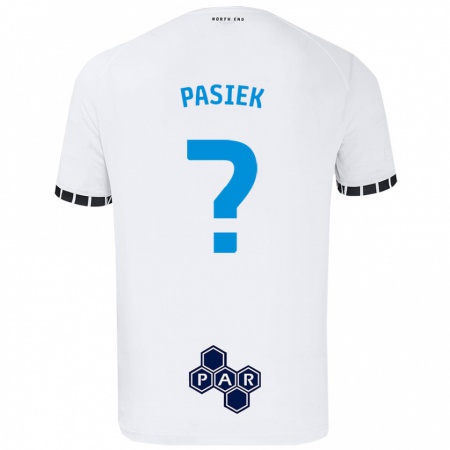 Kandiny Kinder Kacper Pasiek #0 Weiß Heimtrikot Trikot 2024/25 T-Shirt