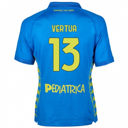 Kandiny Kinder Filippo Vertua #13 Blau Heimtrikot Trikot 2024/25 T-Shirt