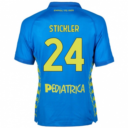 Kandiny Kinder Mateo Stickler #24 Blau Heimtrikot Trikot 2024/25 T-Shirt